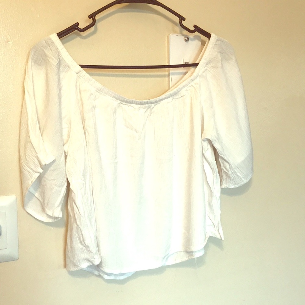 Crop Top adjustable sleeves